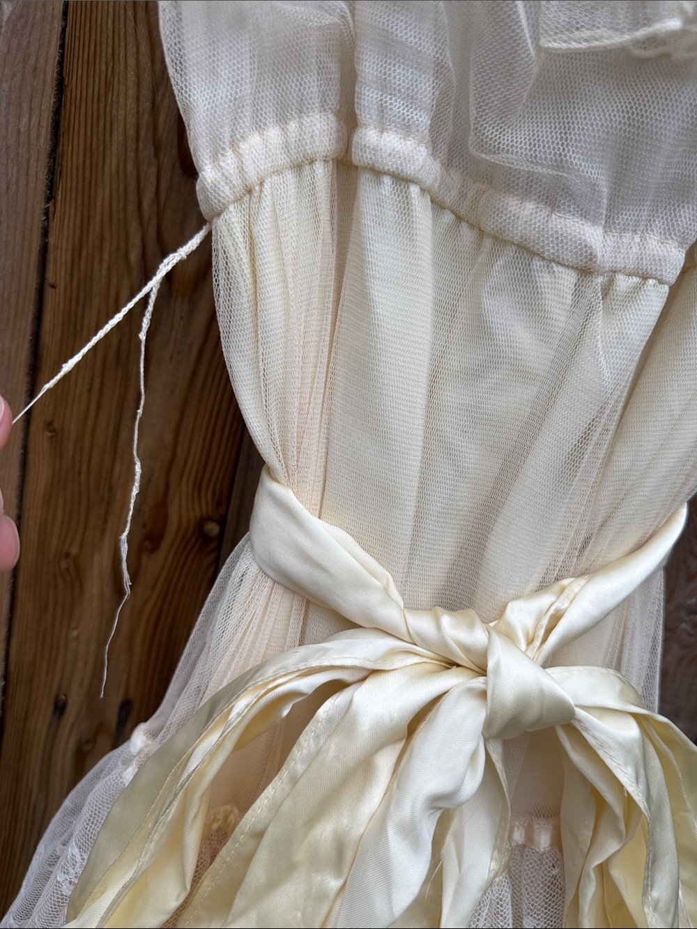 Gunne Sax 70s bridal collection prairie Lace Dress - Picture 13 of 13